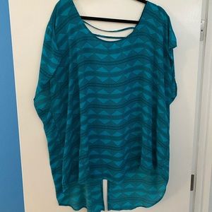 Blue Torrid top